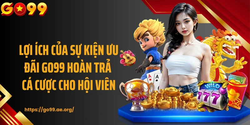 Lợi ích của sự kiện ưu đãi GO99 hoàn trả cá cược cho hội viên